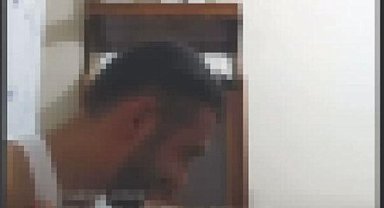Canlı yayında uyuşturucu kullanan şüpheliye gözaltı