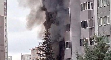 Çorlu'da ev yangını; anne ile oğlu yaralandı