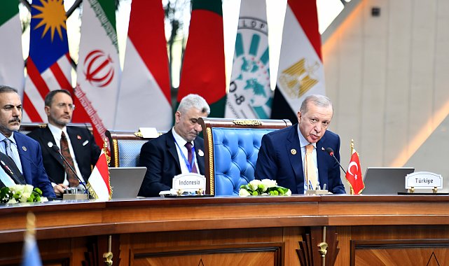 Cumhurbaşkanı Erdoğan: Bölgemizde barışın tesisi için D-8 ülkeleri olarak daha fazla çaba harcamalıyız