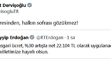 Dervişoğlu'ndan 'asgari ücret' tepkisi