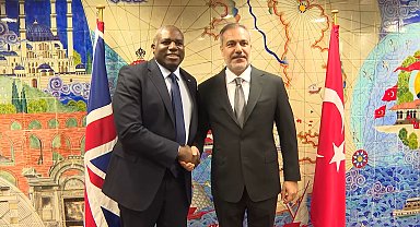 Dışişleri Bakanı Fidan, İngiliz mevkidaşı Lammy ile görüştü