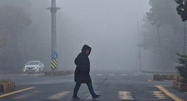Diyarbakır'da sis etkili oldu