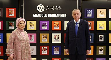 Emine Erdoğan'dan 'Anadoludakiler' projesi sergisi ziyaretine ilişkin paylaşım