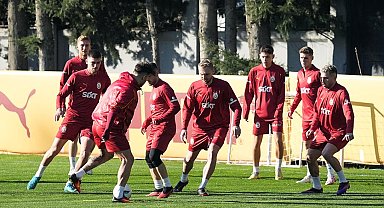 Galatasaray, Kayserispor maçının hazırlıklarını sürdürdü