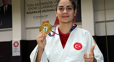 Gençlerde dünya şampiyonu judocu Işıl, büyüklerde de Avrupa şampiyonluğunu hedefliyor
