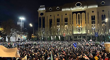 Gürcistan'da protestolar sürüyor