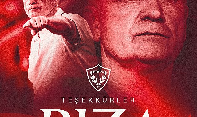 Hatayspor'da Rıza Çalımbay ile yollar ayrıldı
