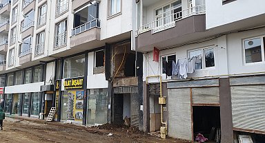 Heyelanın vurduğu binalarda iskana 3 kat sınırı