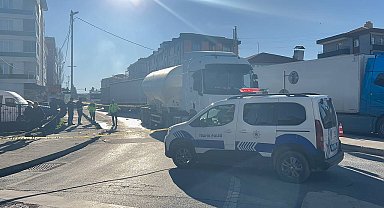 İstanbul - Arnavutköy'de tankerin çarptığı adam hayatını kaybetti
