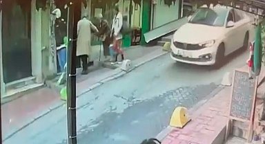 İstanbul - Beyoğlu'nda oğlu tarafından öldürülen kadının son görüntüleri ortaya çıktı