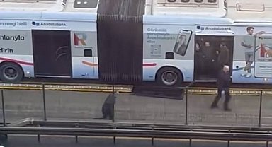 İstanbul - Esenyurt'ta metrobüs yolunda kaza: 1 yaralı