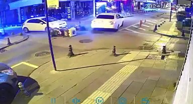 İstanbul - Otomobil çarpan motokurye: Kaçan sürücü öldürmek ister gibi hızla geldi