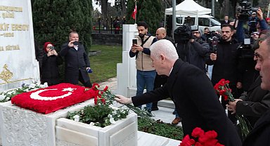 İstanbul - Şair Mehmet Akif Ersoy Edirnekapı'daki mezarı başında anıldı