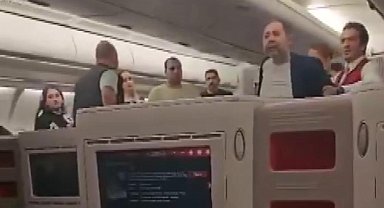 İstanbul - Sarhoş yolcu uçakta olay çıkarıp, 'Türkiye'yi satın alırım' diye tehdit etti