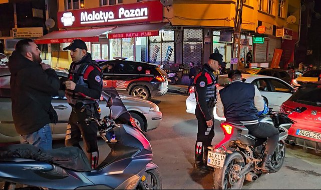 İstanbul-Sarıyer'de helikopter destekli asayiş denetimi: 5 gözaltı