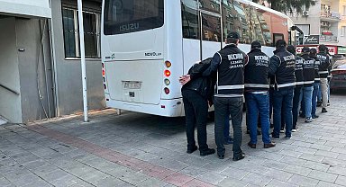 İzmir'de suç örgütüne operasyonda 7 kişi tutuklandı