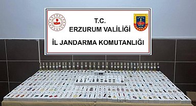 Jandarmadan 2,8 milyon liralık kaçak parfüm operasyonu
