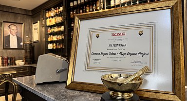 Karadeniz'de ilk olan 'Müze Eczane'ye ödül
