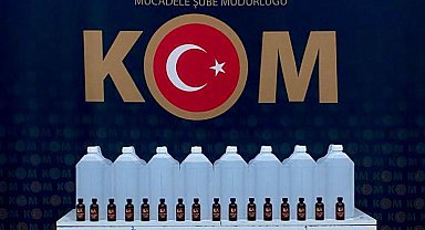 Kars'ta yılbaşı öncesi sahte içki operasyonu; 3 gözaltı