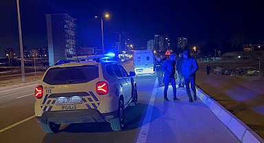 Kayseri'de kamyonetin çarptığı yaya ağır yaralandı