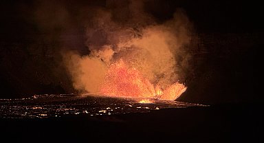 Kilauea Yanardağı faaliyete geçti