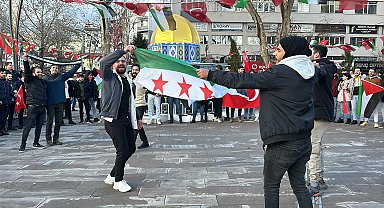 Kütahya'da Suriyelilerden lokumlu kutlama