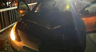 Kuzenlere otomobil çarptı; 1 ölü, 1 yaralı