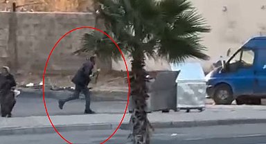 Mardin'de sokak ortasındaki silahlı kavga kamerada: 2 yaralı