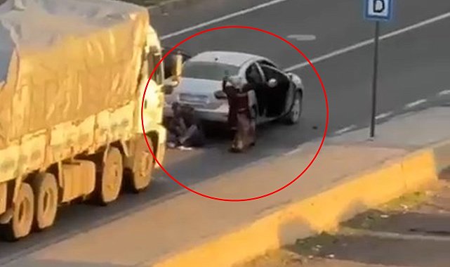 Mardin'de sokak ortasındaki silahlı kavga kamerada: 2 yaralı