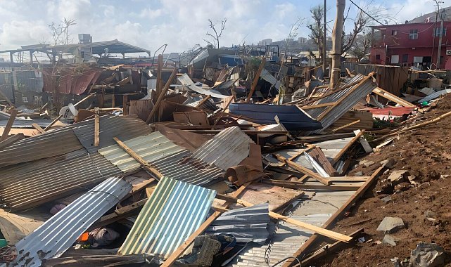 Mayotte Adası'nda, Chido Kasırgası'nda hayatını kaybedenlerin sayısı 39'a yükseldi