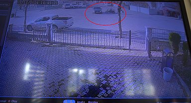 Motosiklet sürücüsünün öldüğü kaza kamerada