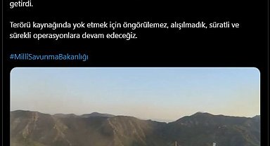 MSB: 11 terörist etkisiz hale getirildi