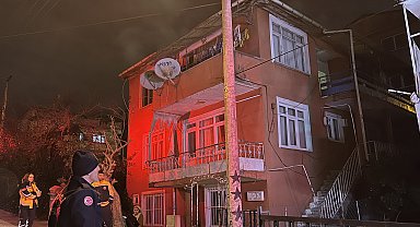 Mutfak kısmında çıkan yangın söndürüldü