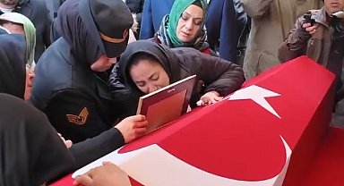 Pençe- Kilit şehidi uzman çavuş, son yolculuğuna uğurlandı