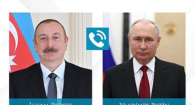 Putin'den Aliyev'e taziye telefonu