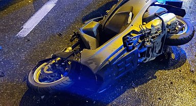 Rize'de otomobil ile çarpışan motosikletin sürücüsü öldü