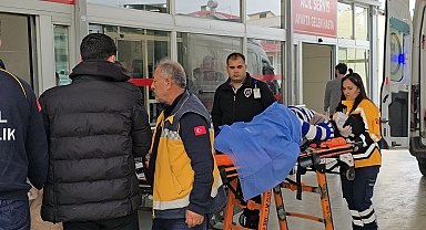 Şehidin cenaze konvoyundaki kazada yaralanan kadın, karnındaki bebeğini kaybetti