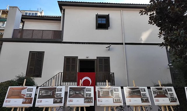 Selanik'teki Atatürk Evi, yeniden restore ediliyor
