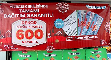 Süper Loto'da 6 bilen bir talihli 87 milyon TL'lik büyük ikramiyeyi kazandı