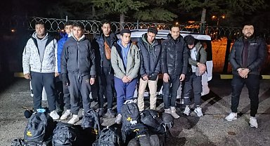 Tekirdağ'da 8 kaçak göçmen yakalandı