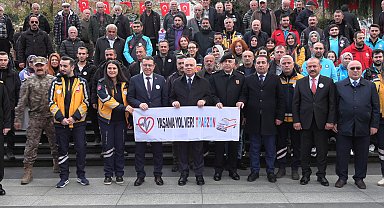Trabzon'da 'Fermuar Sistemi ile Yaşama Yol Ver' kampanyası