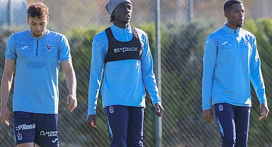 Trabzonspor'da Kasımpaşa hazırlıkları sürdü