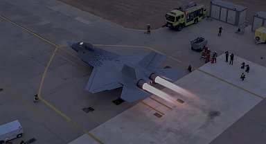 TUSAŞ'ın KAAN paylaşımında, 'Afterburner' detayı: Bir milletin hayallerinin ateşi