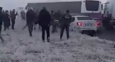 Van'da 2 ayrı zincirleme kaza; 1 ölü, 51 yaralı