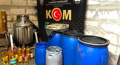 Yalova'da, 68 litre sahte içki ele geçirildi; 3 gözaltı