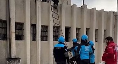 Yesevi Hareketi Hatay Şubesi üyeleri Sednaya Hapishanesi'ndeki arama çalışmalarına katıldı