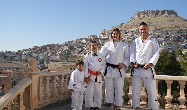 Ailece judo yapıyorlar; hedefleri Mardin'den olimpiyat şampiyonu çıkarmak