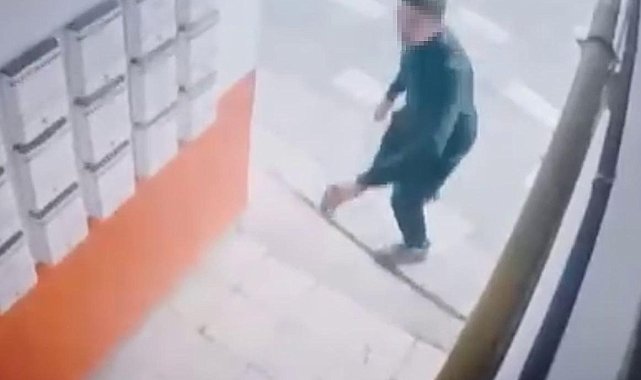Bolu'da asker kaçağının polisten kaçtığı anlar kamerada
