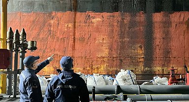 Çanakkale'de denizi kirleten gemiye 39 milyon lira ceza