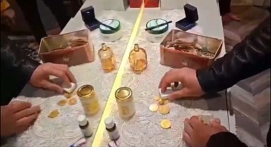 Düşük ayarlı altın üreten şebekeye 'Milyem' operasyonu: 9 gözaltı